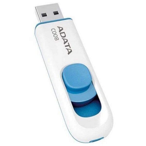 Флешка ADATA Classic C008 USB2.0 32Гб красный/черный